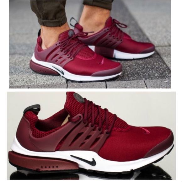 maroon colored nikes